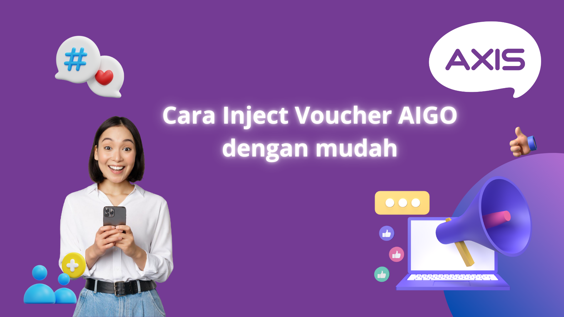 Cara gampang Inject Voucher AIGO