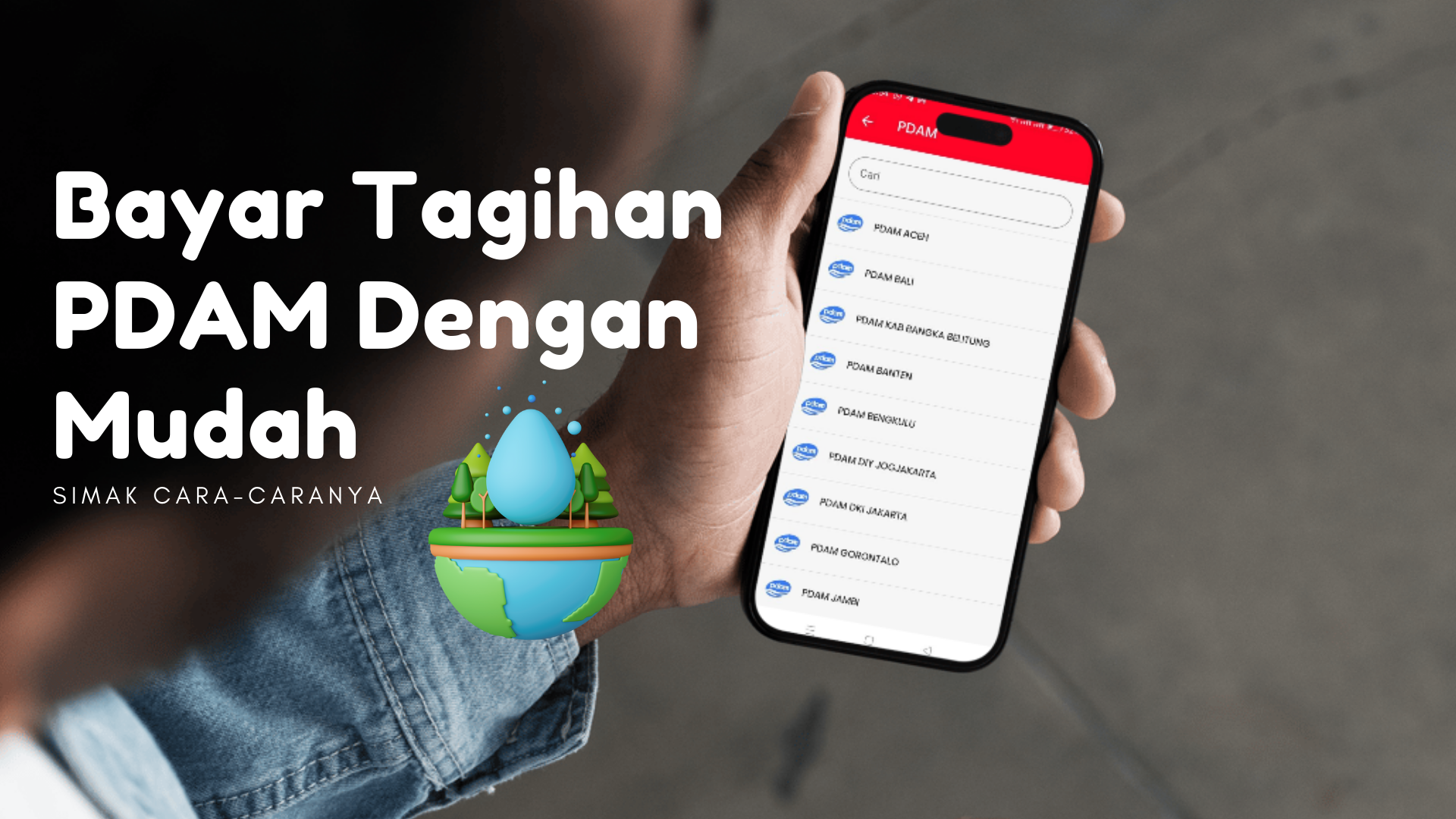 Udah waktunya bayar tagihan air? simak cara-caranya di sini!